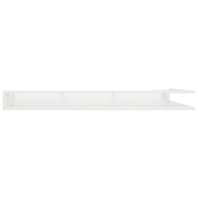 Fireplace ventilation grille 95x450x950 SAVEN Loft Angle white. Photo 2