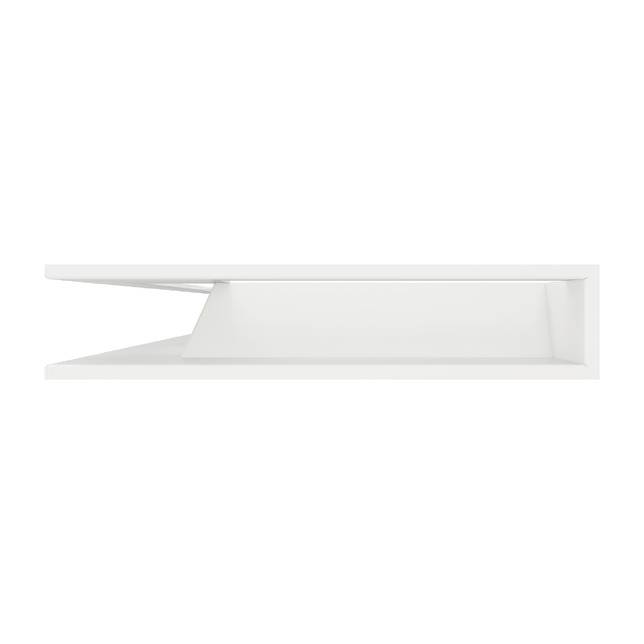Fireplace ventilation grille 95x450x950 SAVEN Loft Angle white. Photo 3