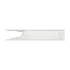 Fireplace ventilation grille 95x450x950 SAVEN Loft Angle white. Photo 3