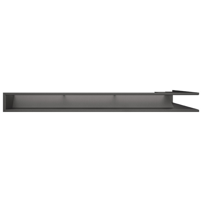 Fireplace ventilation grille 95x450x950 SAVEN Loft Angle graphite. Photo 2