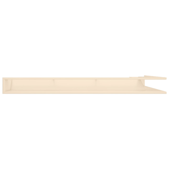 Fireplace ventilation grille 95x450x950 SAVEN Loft Angle cream. Photo 2