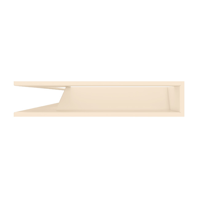 Fireplace ventilation grille 95x450x950 SAVEN Loft Angle cream. Photo 3