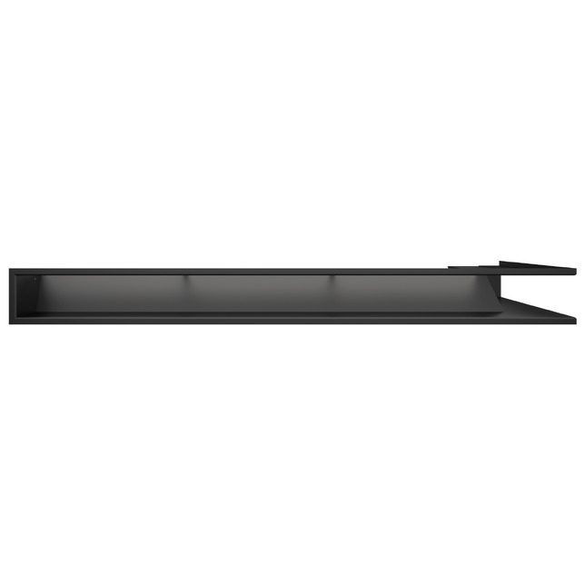 Fireplace ventilation grille 95x450x950 SAVEN Loft Angle black. Photo 2