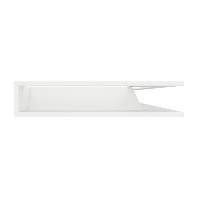 Fireplace ventilation grille 95x950x450 SAVEN Loft Angle white. Photo 3