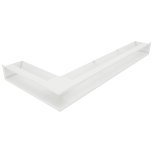 Fireplace ventilation grille 95x950x450 SAVEN Loft Angle white