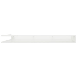 Fireplace ventilation grille 95x950x450 SAVEN Loft Angle white. Photo 2