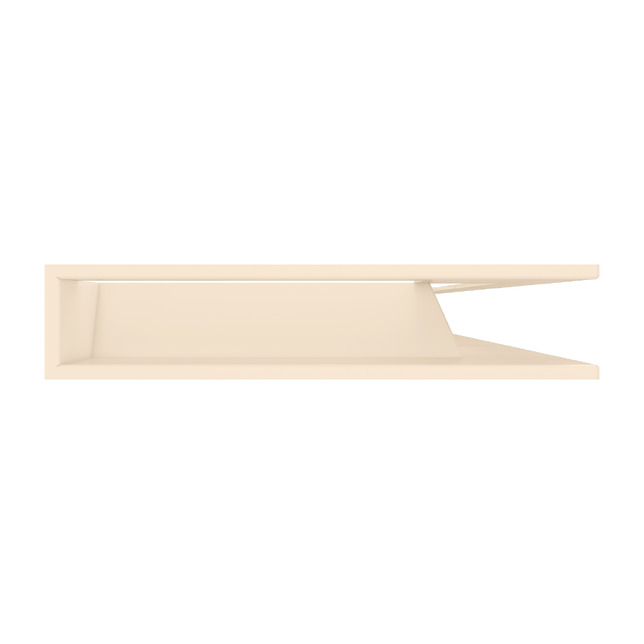 Fireplace ventilation grille 95x950x450 SAVEN Loft Angle cream. Photo 3
