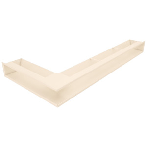 Fireplace ventilation grille 95x950x450 SAVEN Loft Angle cream