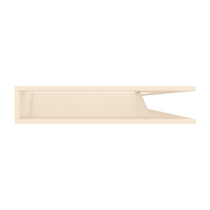 Fireplace ventilation grille 95x950x450 SAVEN Loft Angle cream. Photo 3