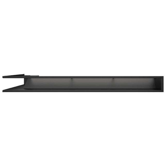 Fireplace ventilation grille 95x950x450 SAVEN Loft Angle black. Photo 2