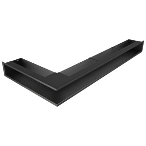 Fireplace ventilation grille 95x950x450 SAVEN Loft Angle black