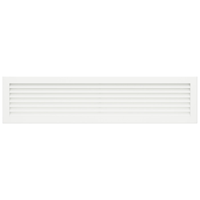 Fireplace ventilation grille SAVEN Hide 17x70 white