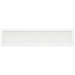 Fireplace ventilation grille SAVEN Hide 17x70 white