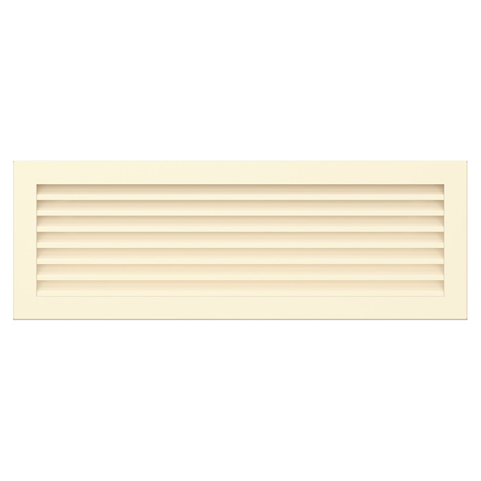 Fireplace ventilation grille SAVEN Hide 17x49 cream