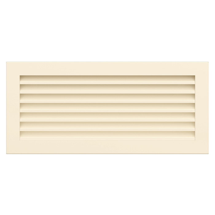Fireplace ventilation grille SAVEN Hide 17x37 cream
