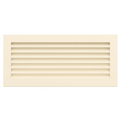 Fireplace ventilation grille SAVEN Hide 17x37 cream