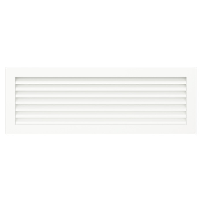 Fireplace ventilation grille SAVEN Hide 17x49 white