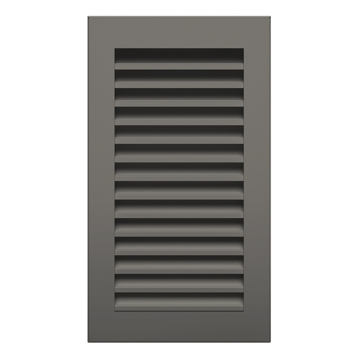 Fireplace ventilation grille SAVEN Hide Vertical 30x17 graphite