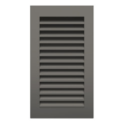 Fireplace ventilation grille SAVEN Hide Vertical 30x17 graphite