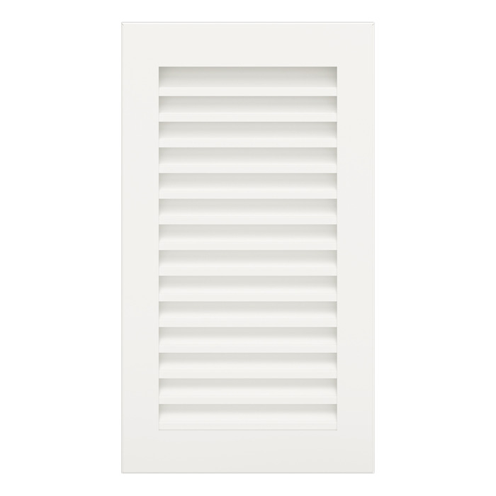 Fireplace ventilation grille SAVEN Hide Vertical 30x17 white