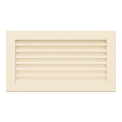 Fireplace ventilation grille SAVEN Hide 17x30 cream