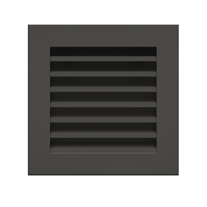 Fireplace ventilation grille SAVEN Hide 17x17 black