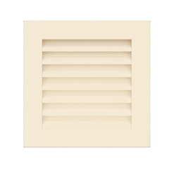 Fireplace ventilation grille SAVEN Hide 17x17 cream