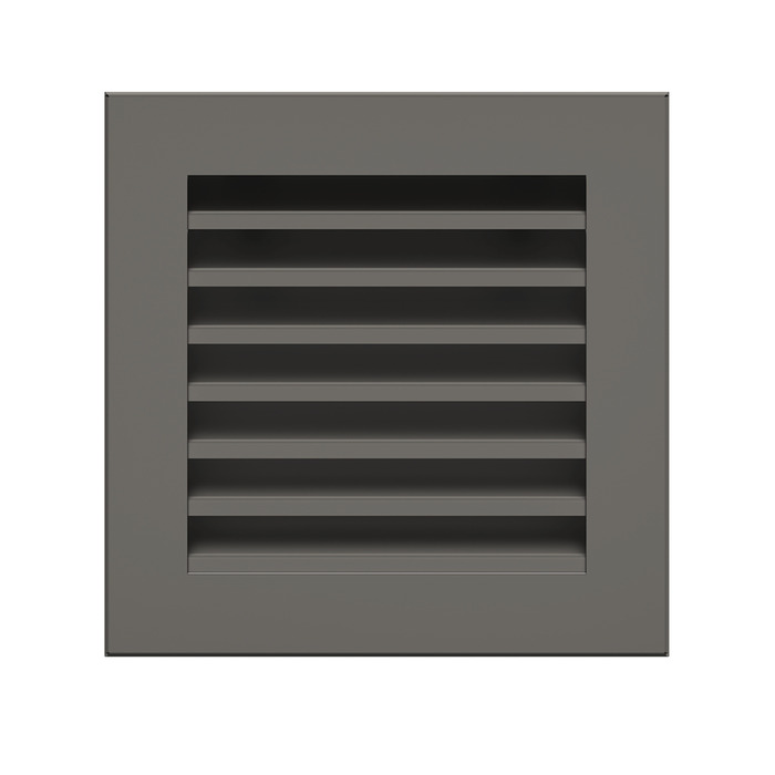 Fireplace ventilation grille SAVEN Hide 17x17 graphite