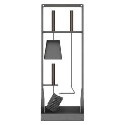 Zestaw kominkowy SAVEN Set 5 SL black