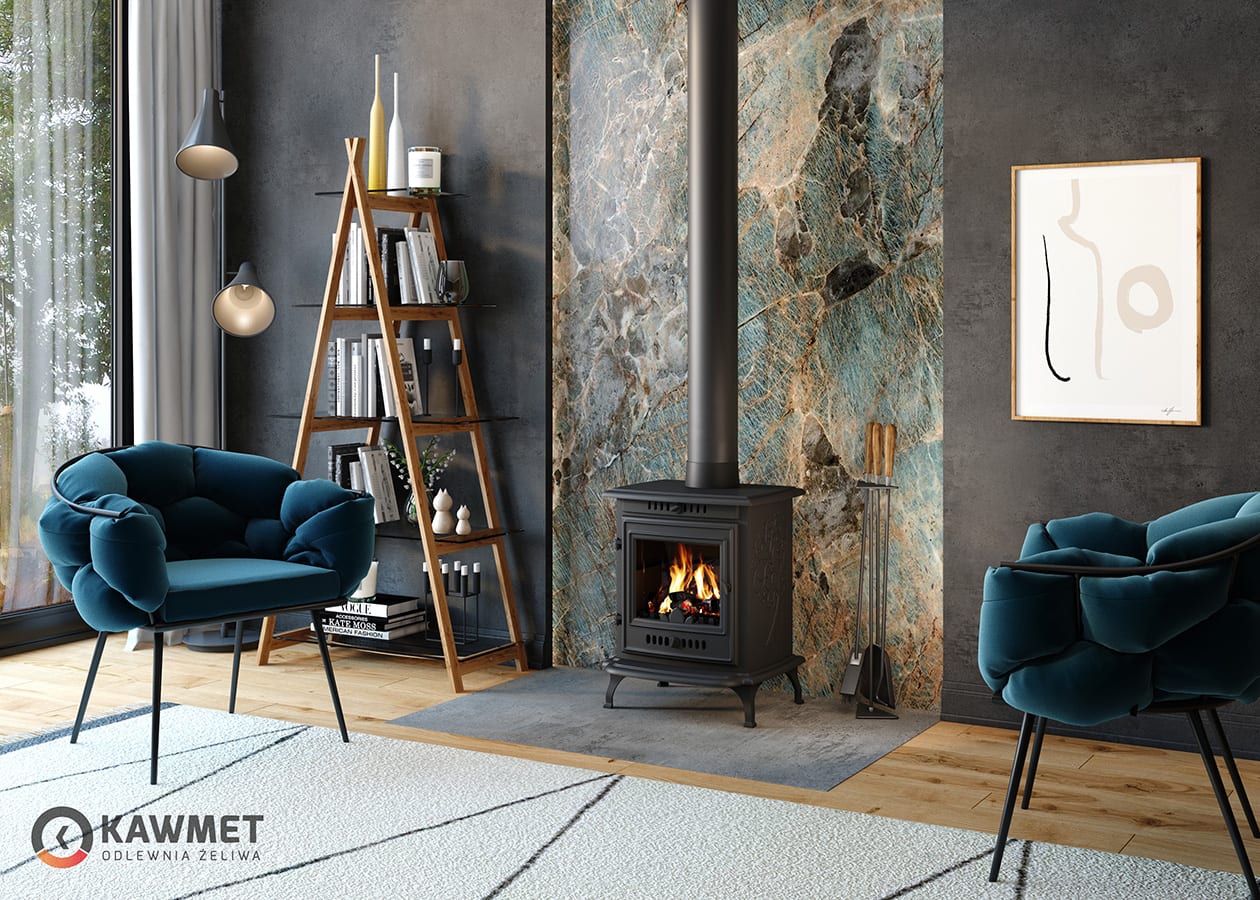 Stove KAWMET P10 (6,8 kW) ECO
