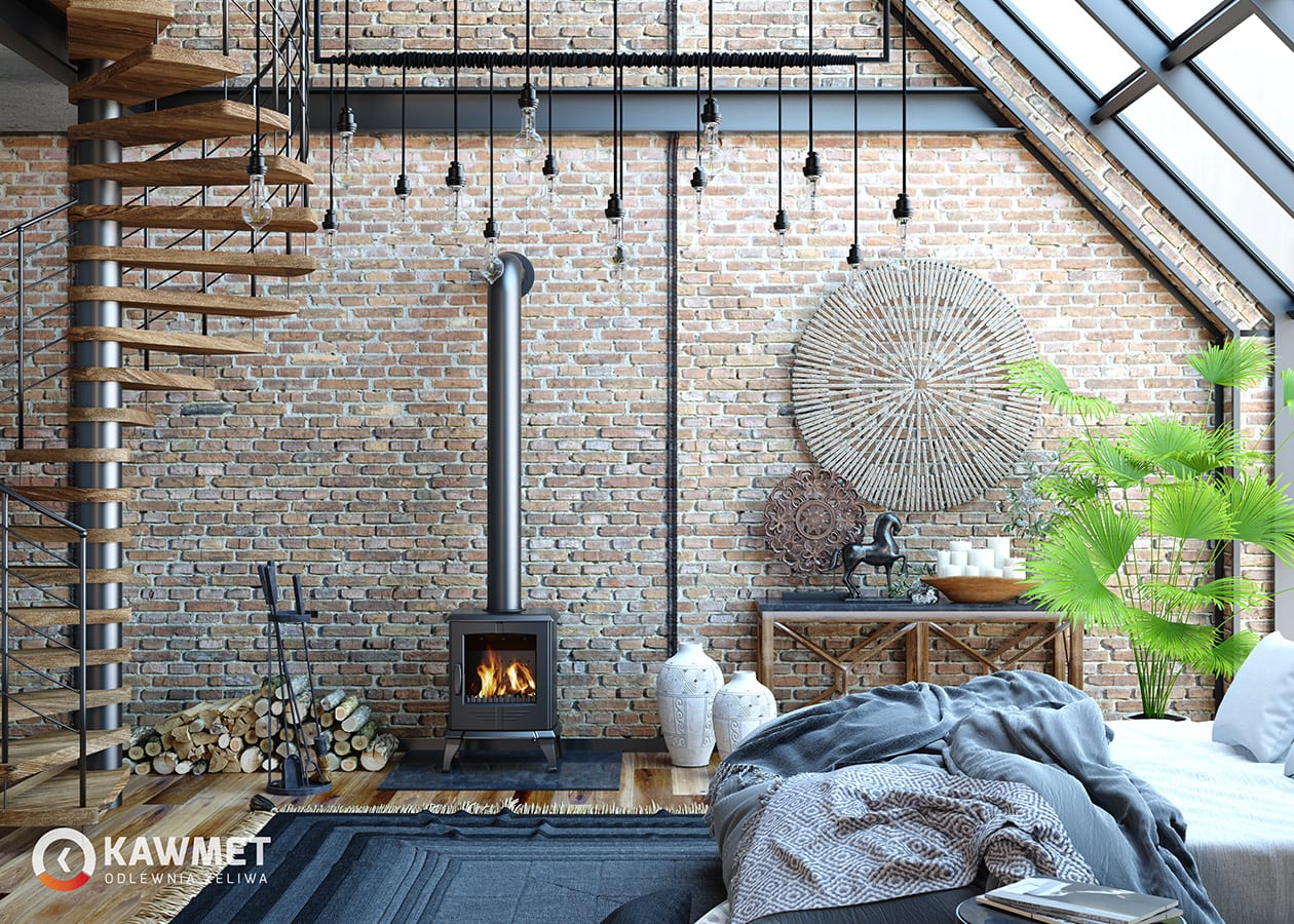 Stove KAWMET P8 (7,9 kW) ECO