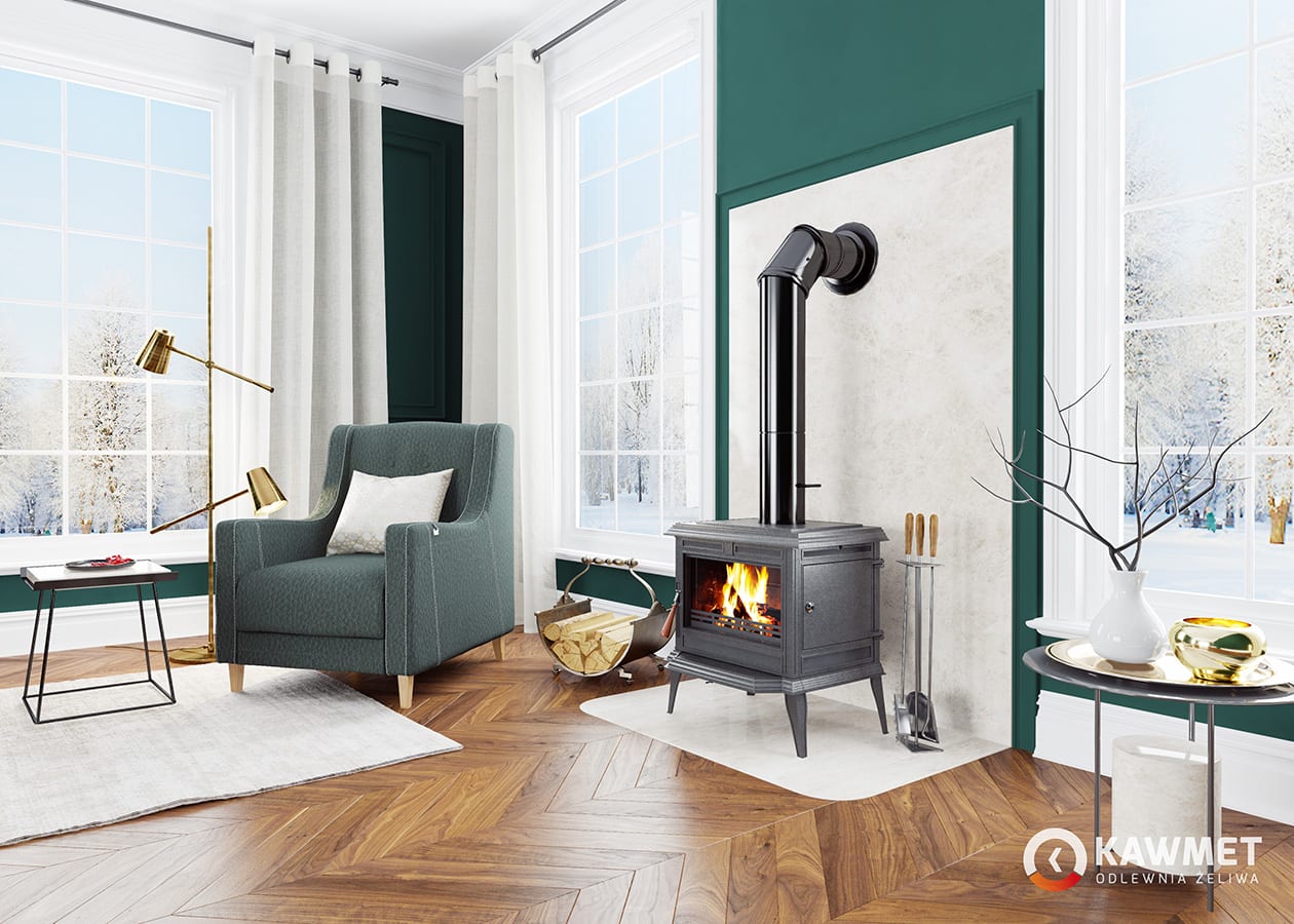 Stove KAWMET Premium ATHENA S12 ECO1