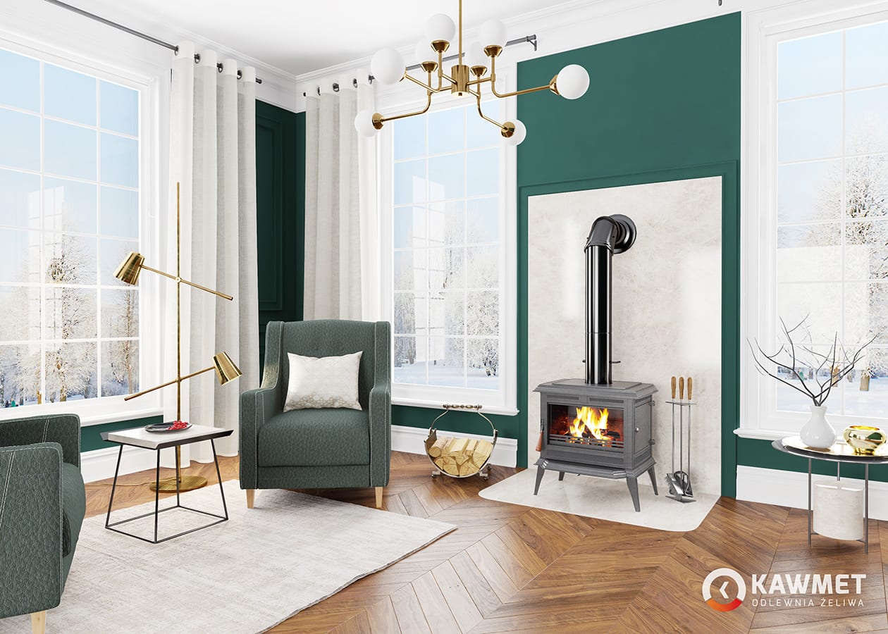 Stove KAWMET Premium ATHENA S12 ECO1