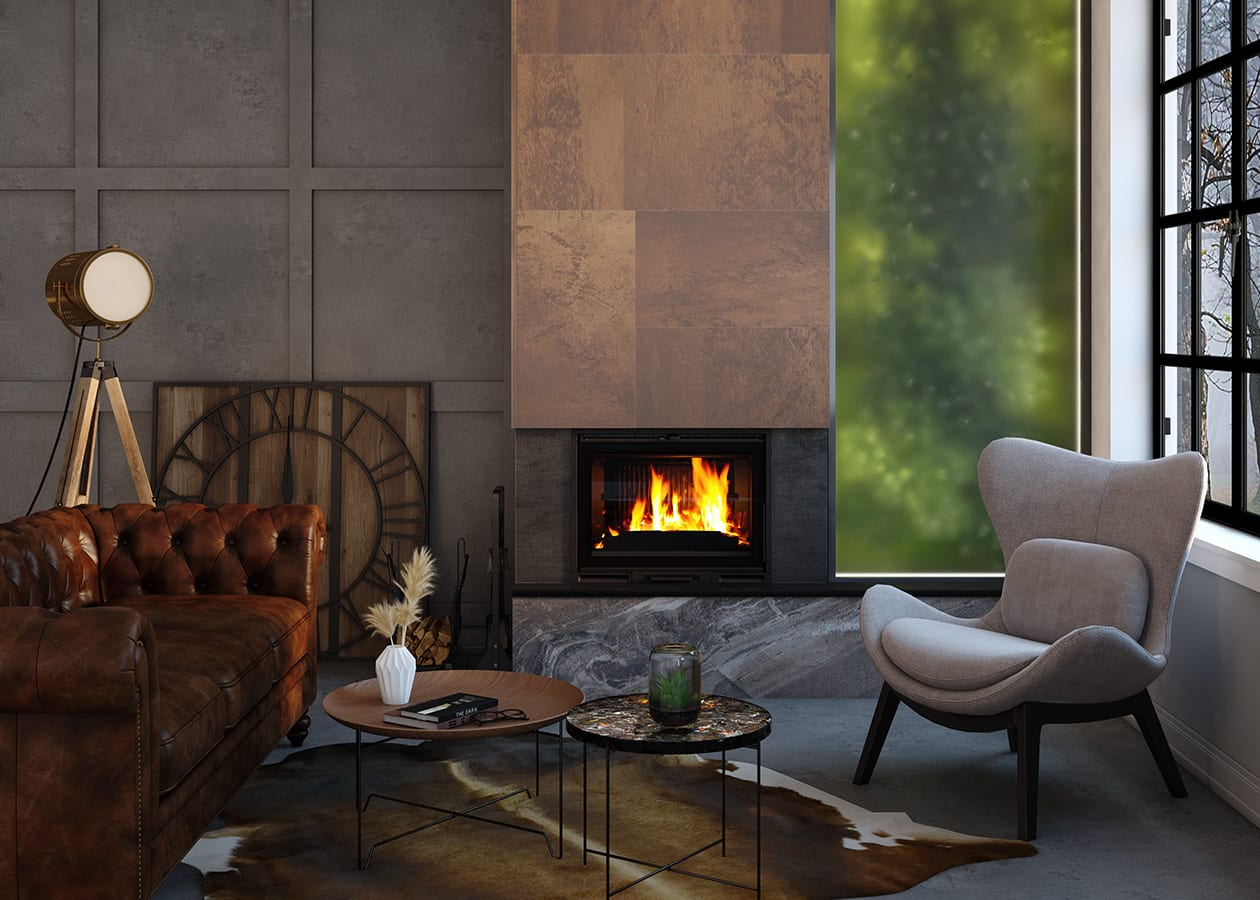 Fireplace insert KAWMET Premium SIREN F24
