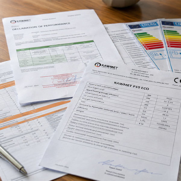 Certyfikaty, deklaracje i dokumentacja kominka — co naprawdę oznaczają